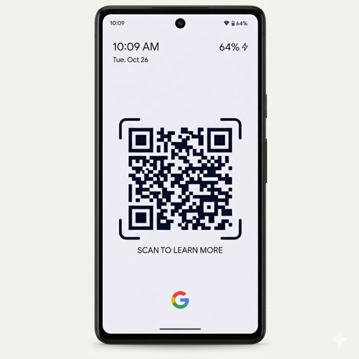 qr code on mobile qr code on a mobile phone screen